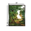 Green Red King Queen Canvas Wall Prints Canvas Wall Prints Set of 1 Multicolor Matte