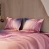 Stoa Paris Super King Size 100% Cotton Bedsheet with 2 Pillow Covers  Size Blush Pink, Deep Indigo