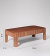 Bulbul Solid Wood Coffee Table In Dark Brown Finish