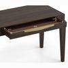 Taarkashi Solid Wood Study Table in American Walnut Finish