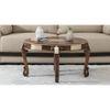 Soundarya Solid Wood Coffee Table In Walnut Finish