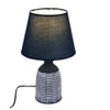 Ceramic Table Lamp Blue Timeless Elegant Design