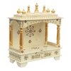 D'Dass Sheesham and Mdf Wooden Home Temple For Pooja Mandir For Home
