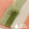 Luxe Home Canada Stripes Bath Mat (40x60 cm) Pink