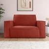 Skult  Pull Out Sofa cum Bed  in Pink Colour