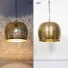 Hamisphere Etching Metal Pendant Light