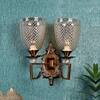 Eliante Antique Gold Iron Wall Light Without Bulb In Antique Gold Colour