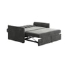 Hajel 3 Pull Out Sofa Cum Bed In Dark grey Colour