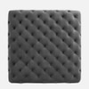 Rainn Ottoman in Midnight Grey Colour