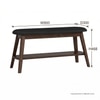 Scandinavian Ozel Bench Brown Cocoa Finish