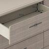 Valeria Dresser with Mirror in Dual Tone Finish