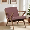 Zesta Pink Fabric Accent Chair