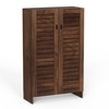 Bluewud Wimzoe Engineered Wood Shoe Racks In Brown Maple Finish