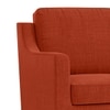 Abbey 1 Seater Fabric Sofa In Lava Colour