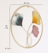 Ginko Abstract Metal Wall Decor in Multicolor Set of 1