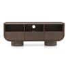 Nura Solid Wood TV Cabinet In Danish Walnut Finish