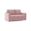 Apollo 2 Seater Fabric Sofa in Desert Rose Colour