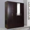 Maisie 4 door Wardrobe with Mirror
