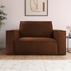 Skult  Pull Out Sofa cum Bed  in Brown Colour