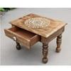 Terran Solid Wood Side Table