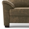 Farina 2 Seater Luxury Italian Leather Sofa In Antique Moss