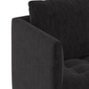 Florence Premium 3 Seater Fabric Sofa in Graphite Grey Colour
