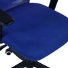 Peacifice Mid Back Ergonomic Chair in Blue Colour