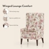 Morgen Lounge Chair In viva bloom Colour