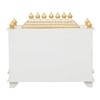 D'Dass White Sheesham and Mdf Wooden Temple For Pooja In Home and Office