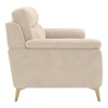 Niwara Velvet 2 Seater  sofa in Beige color