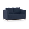 Florence Premium 2 Seater Fabric Sofa in Lapis Blue Colour