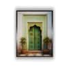 Green Door Canvas Wall Prints Canvas Wall Prints Set of 1 Multicolor Matte