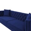 Haruko Fabric Sofa - Navy Blue