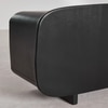 Soncy Solid Mango Wood Sideboard with 3 Door in Black Finish