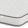 Essential Mattress Single Colour White & Grey (Mattress Thickness : 4 Inches, Mattress Dimensions : 78 x 36 in)