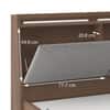 Tyra storage Bed Size - Queen Finish - Classic Walnut