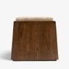 Roko Fabric Lounge Chair in Brown Colour
