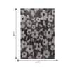 Jaipur Rugs Floral Wool And Viscose 6x9 Feet Ashwood And Ebony Hand Tufted Rug Carpet For Bedroom