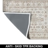 Luxe Home Polyester Golden Dusk Runner(2x5 Feet, Multicolor, TPR)
