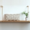 Basket Knit Pale Whisper Cotton Knitted Pillow Cover 12X20 Inches
