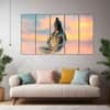 The Castle Decor Lord Shiva Heaven Wall Art Set of 5 27x48 Inch