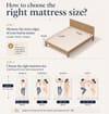 Loom and Needles Waterproof Mattress Protector Premium Cotton Mattress Bed  Cover72x72 in White