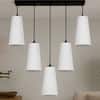 Devansh Solid Wood Electric Wall Light in Brown Colour with Beige Shade Count of 1 Light