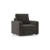 Apollo Compact Sofa Set (Colour : Smoke Grey, Cushion : Hard, Back Type : High Back, Seater : 3+1+1)