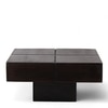 Montreal Sheesham Wood Coffee Table In Mahogany Finish