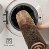 Luxe Home Macau Waves Bath Mat (40x60 cm)- Coffee