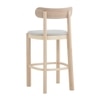 Scandinavian Lowen Counter Chair Natural Wood Finish