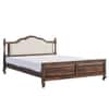 Verona Shesham Solid Wood Queen Size Bed Non Storage Bed In Provincia Teak Finish