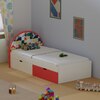 Sweet Slumber Kids Single Bed in Red