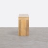 Stigen Solid Mango Wood Sideboard with 6 Drawers in Natural Finish